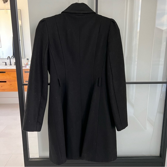 Banana Republic Faux Fur Trim Bow Coat - Picture 7 of 10